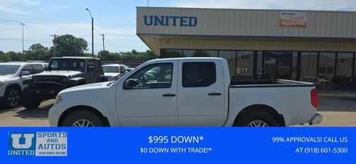 Glacier White 2018 Nissan Frontier SV