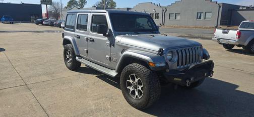 Billet Silver Metallic Clearcoat 2019 Jeep Wrangler Unlimited Sahara