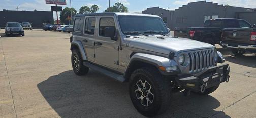Billet Silver Metallic Clearcoat 2019 Jeep Wrangler Unlimited Sahara