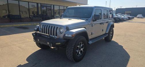 Billet Silver Metallic Clearcoat 2019 Jeep Wrangler Unlimited Sahara