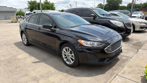 Agate Black 2019 Ford Fusion SE