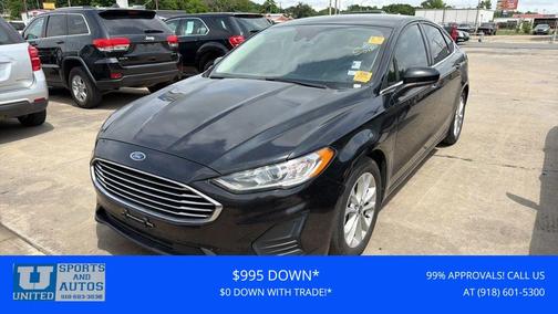 Agate Black 2019 Ford Fusion SE