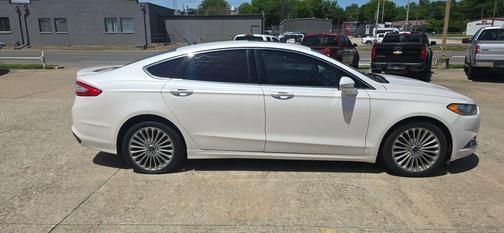 White 2016 Ford Fusion Titanium