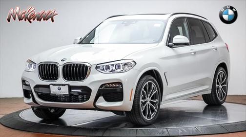 Alpine White 2021 BMW X3 sDrive30i