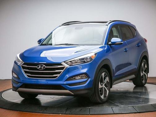 Aqua Blue 2018 Hyundai TUCSON Value