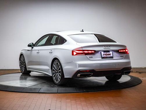 Glacier White Metallic 2023 Audi A5 Sportback Premium Plus