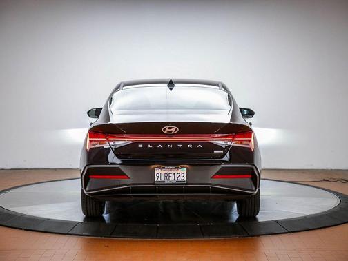 Abyss Black 2024 Hyundai ELANTRA HEV Blue