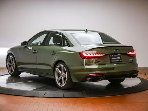 District Green Metallic 2024 Audi A4 45 S line Premium Plus