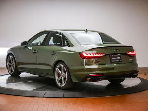 District Green Metallic 2024 Audi A4 45 S line Premium Plus