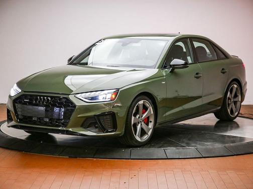 District Green Metallic 2024 Audi A4 45 S line Premium Plus