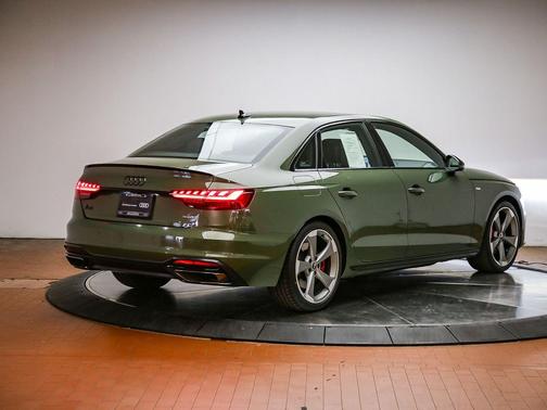 District Green Metallic 2024 Audi A4 45 S line Premium Plus
