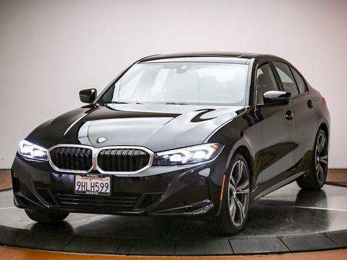 Jet Black 2023 BMW 330 330i