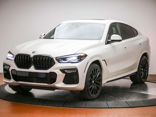 Mineral White Metallic 2022 BMW X6 xDrive40i