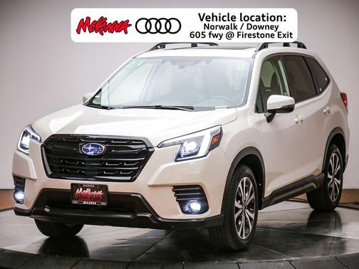 Crystal White Pearl 2024 Subaru Forester Limited