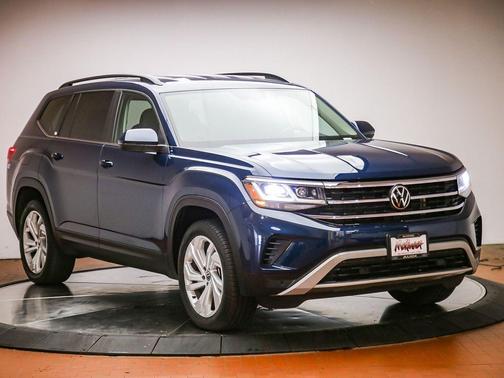 Tourmaline Blue Metallic 2023 Volkswagen Atlas 3.6L SE w/Technology
