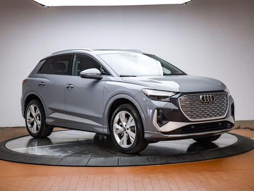 Pebble Gray 2023 Audi Q4 e-tron Premium Plus 50 quattro