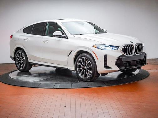 Alpine White 2024 BMW X6 xDrive40i