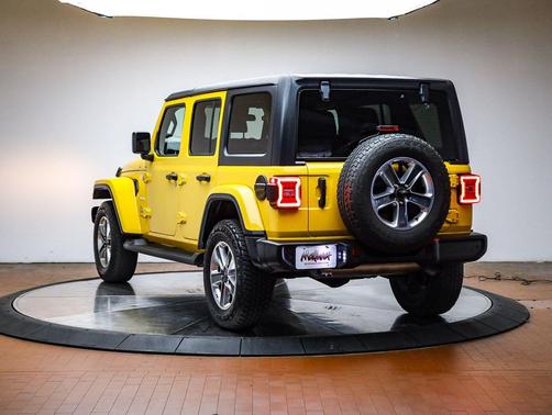 Baja Yellow Clearcoat 2021 Jeep Wrangler Unlimited Sahara