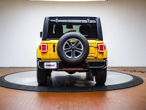 Baja Yellow Clearcoat 2021 Jeep Wrangler Unlimited Sahara