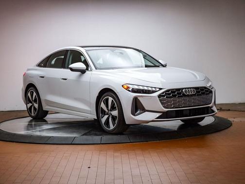 Glacier White 2025 Audi A5 Premium Plus TFSI quattro S tronic