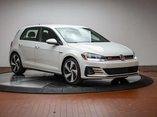 Pure White 2020 Volkswagen Golf GTI 2.0T S DSG