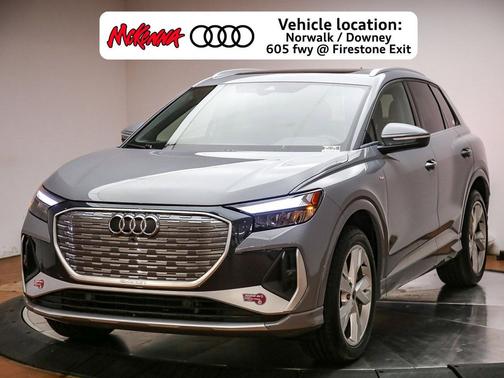 Pebble Gray 2023 Audi Q4 e-tron Premium 50 quattro