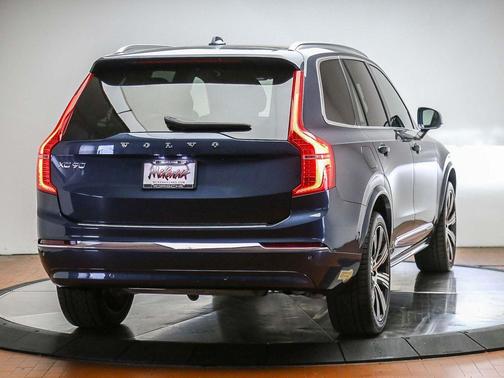 Denim Blue Metallic 2023 Volvo XC90 Recharge Plug-In Hybrid T8 Plus Bright Theme 7-Seater