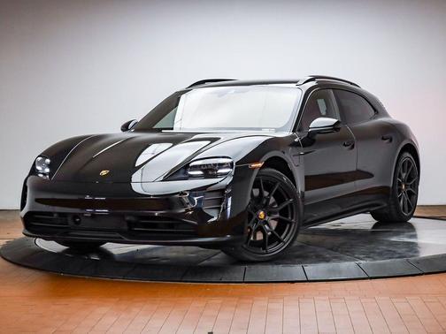Black 2024 Porsche Taycan GTS