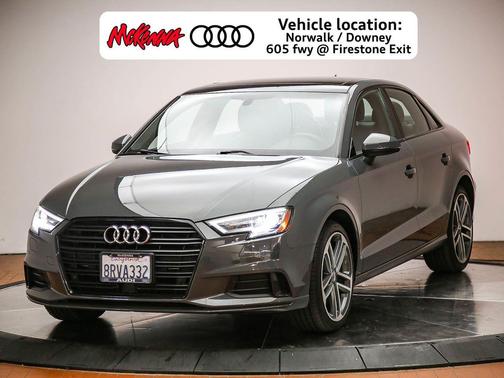 Nano Gray Metallic 2020 Audi A3 2.0T Premium