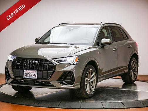 Chronos Gray Metallic 2025 Audi Q3 Premium 45 TFSI S line quattro Tiptronic