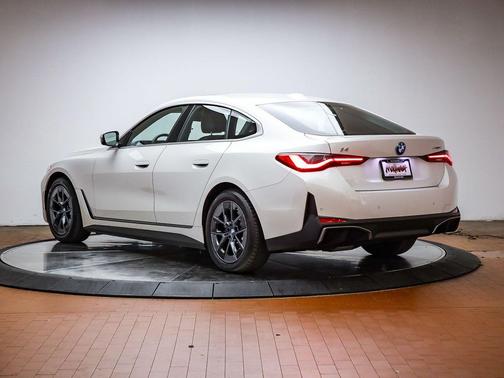 Mineral White Metallic 2023 BMW i4 Gran Coupe eDrive40