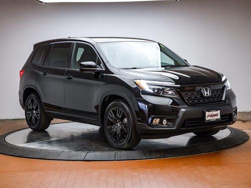 Black 2019 Honda Passport Sport