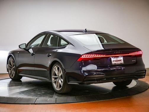 Firmament Blue Metallic 2023 Audi A7 Prestige 55 TFSI quattro S tronic