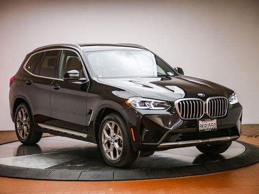 Black Sapphire Metallic 2024 BMW X3 sDrive30i