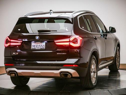 Black Sapphire Metallic 2024 BMW X3 sDrive30i