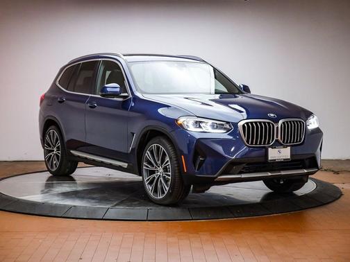 Phytonic Blue Metallic 2024 BMW X3 sDrive30i