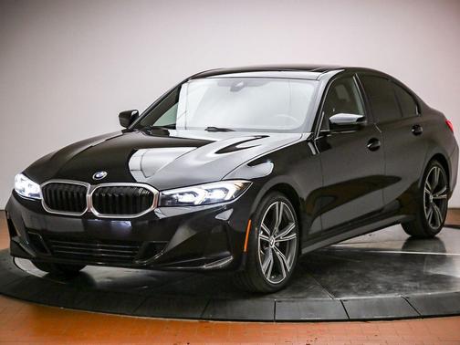 Jet Black 2023 BMW 330 330i