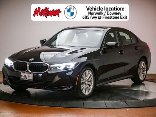 Jet Black 2023 BMW 330 330i