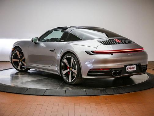 GT Silver Metallic 2023 Porsche 911 Targa 4S