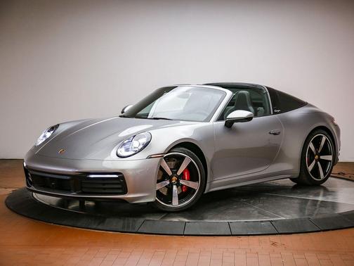 GT Silver Metallic 2023 Porsche 911 Targa 4S