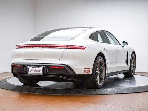 White 2022 Porsche Taycan 4S