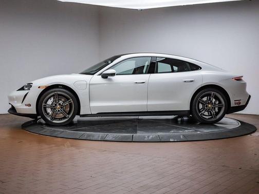 White 2022 Porsche Taycan 4S