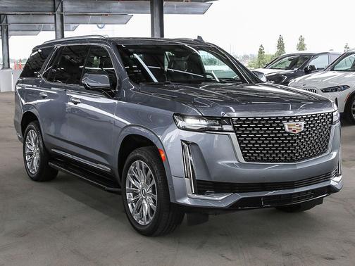 Satin Steel Metallic 2022 Cadillac Escalade Premium Luxury