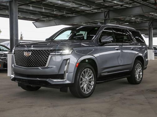 Satin Steel Metallic 2022 Cadillac Escalade Premium Luxury