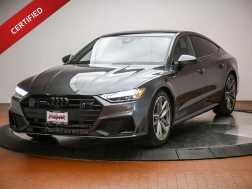 Daytona Gray Pearl Effect 2023 Audi A7 Prestige 55 TFSI quattro S tronic