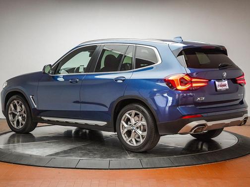 Phytonic Blue Metallic 2022 BMW X3 sDrive30i