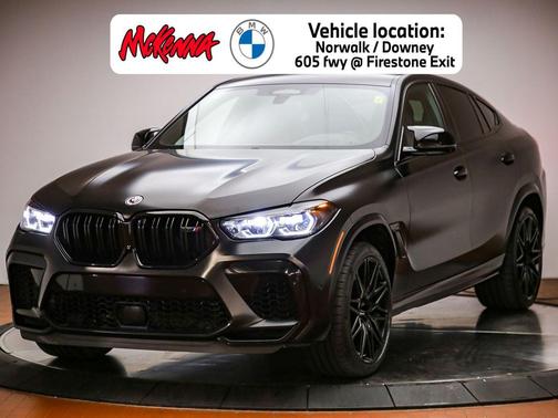 Black 2022 BMW X6 M Base