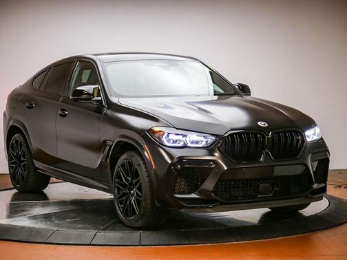 Black 2022 BMW X6 M Base