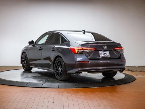 Meteorite Gray Metallic 2023 Honda Civic Sport