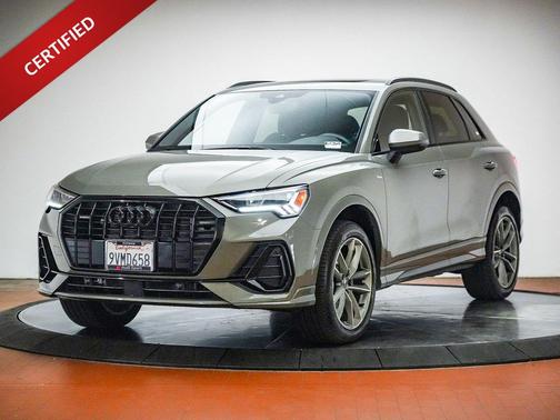 Chronos Gray Metallic 2025 Audi Q3 Premium 45 TFSI S line quattro Tiptronic